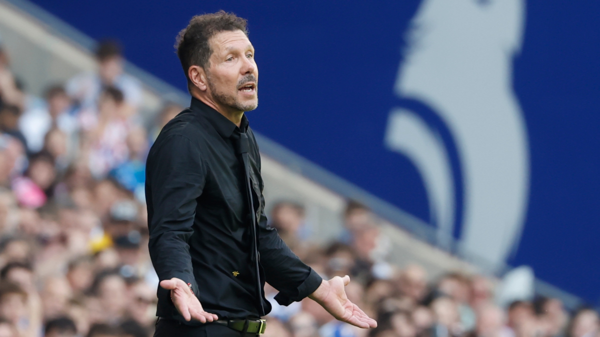 Simeone: "Baena ve el fútbol diferente, es el jugador que fuimos a buscar"