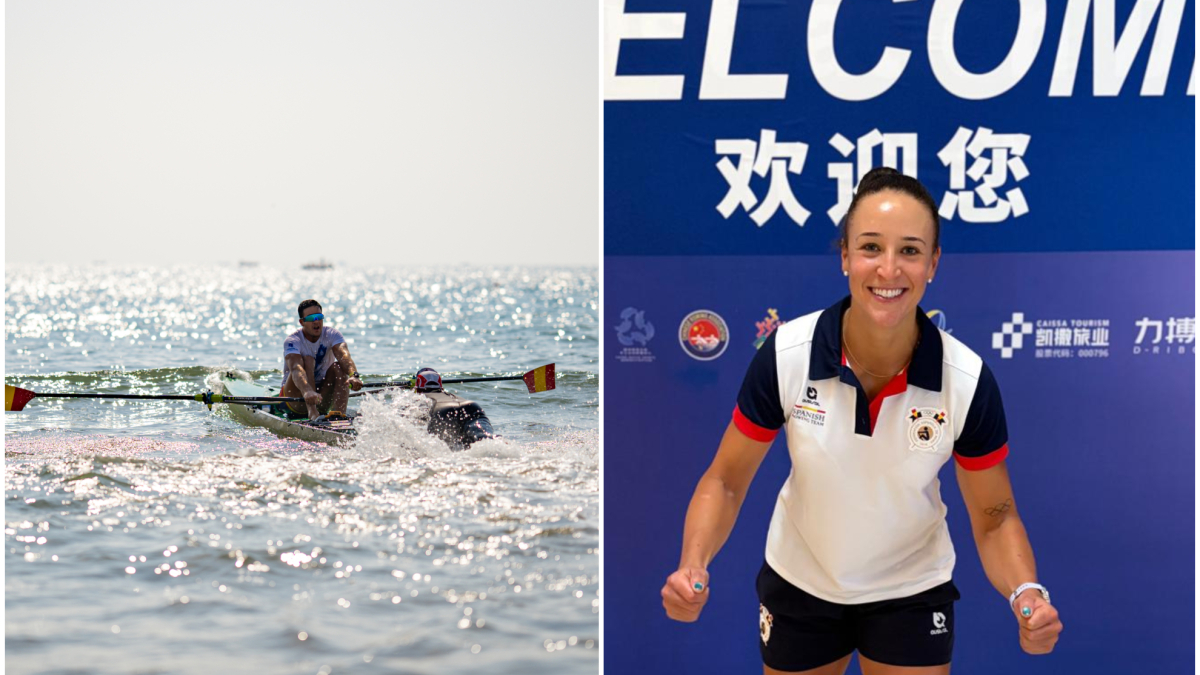 Ander Martín y Esther Briz avanzan a octavos del Mundial entre el oleaje