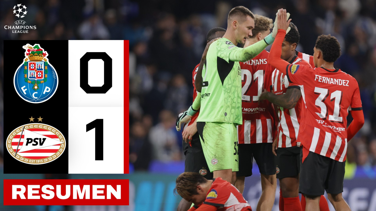  Oporto 0-1 PSV | Resumen 