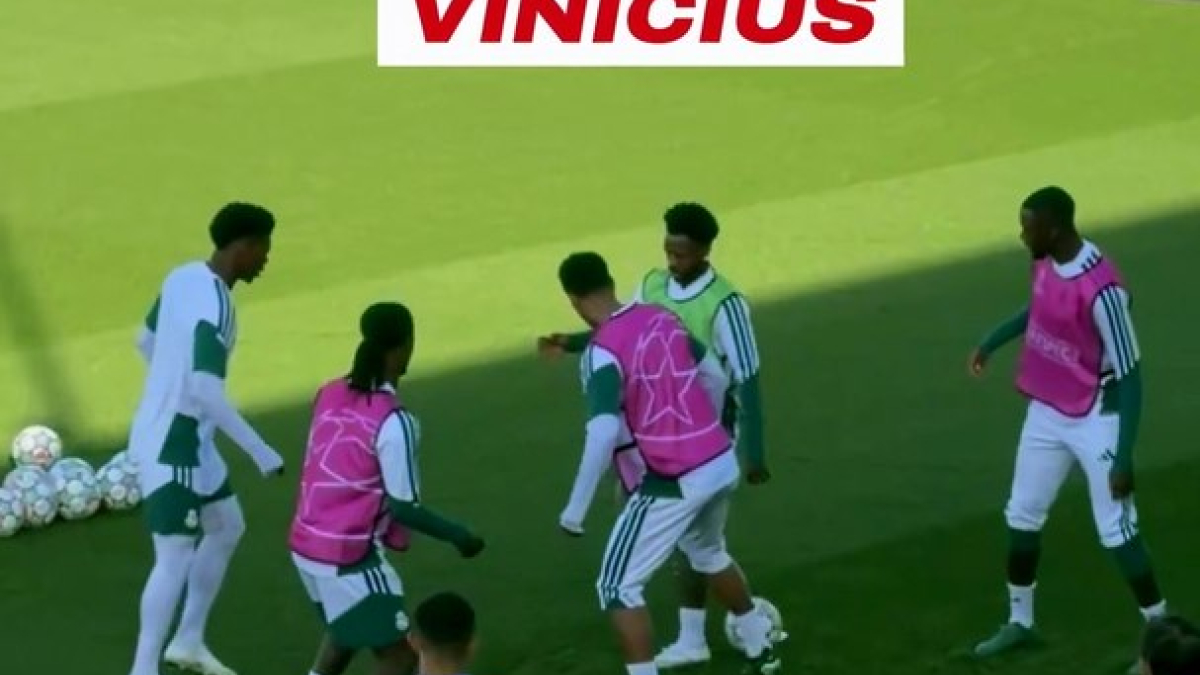  Cuando llega la Champions y te devuelve la sonrisa... versión Vini 