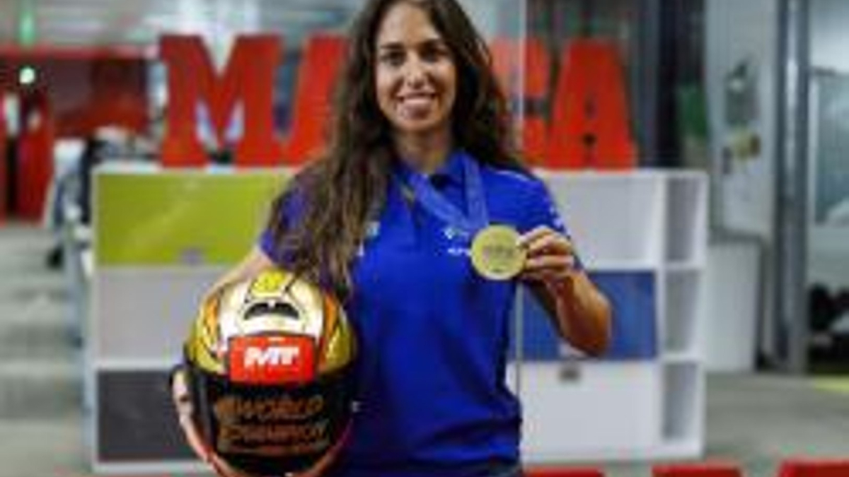 María Herrera, la reina de las motos:  Quiero llevar el Mundial Femenino a MotoGP 