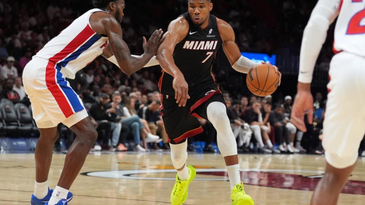 La defensa de los Heat arruina el fabuloso arranque de Antetokounmpo