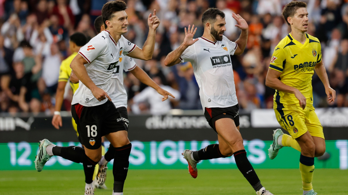 Mikautadze deprime Mestalla en el minuto 96