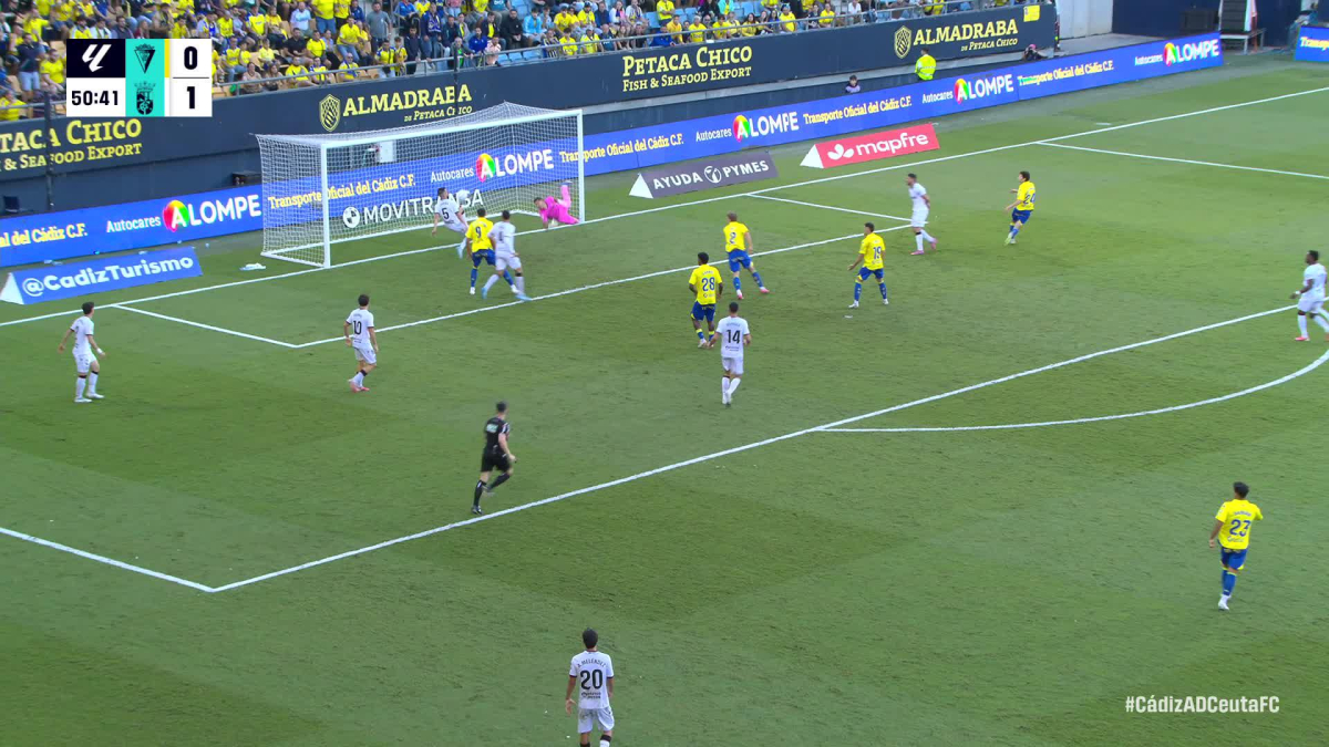 Cádiz 3-1 Ceuta | Resumen