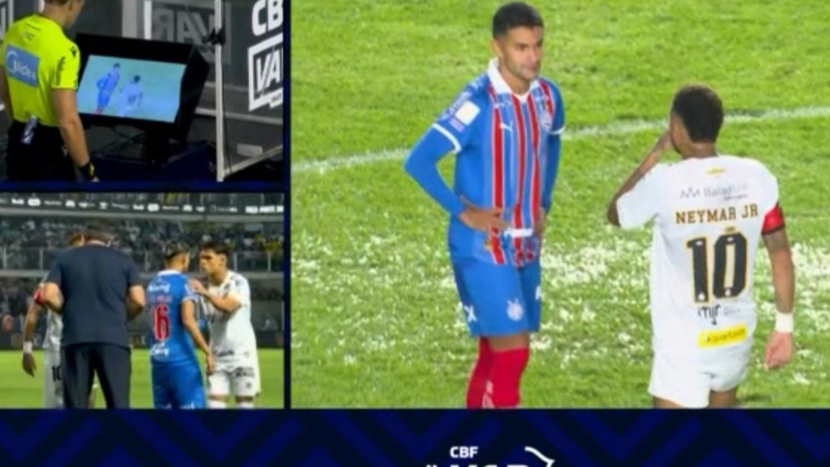 Neymar, expulsado por la 'Ley Vinicius'