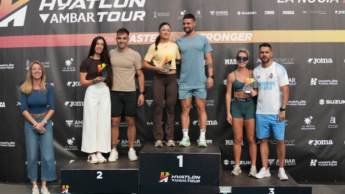  Roberto Viciedo y Eva Rebol reinan en el cierre por equipos del Hyatlón Ambar Tour 