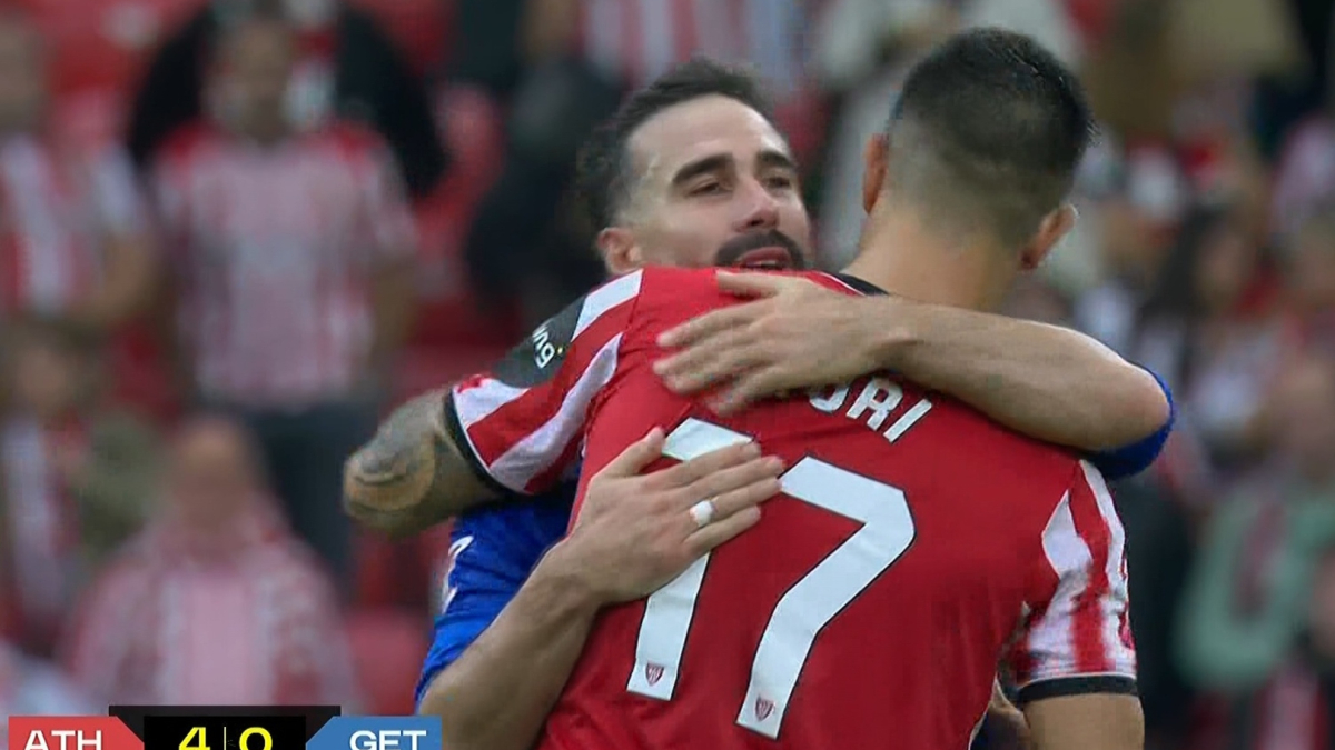  Pitada de San Mamés a Carvajal y abrazo final con Yuri para cerrar el episodio de 2023 