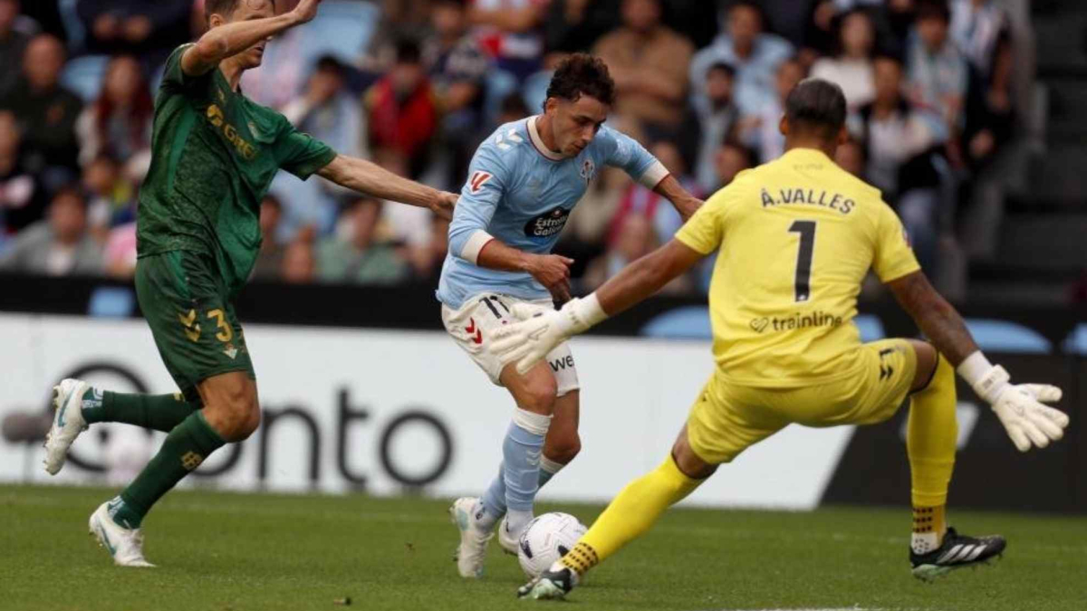 Celta y Betis se ponen demasiado serios