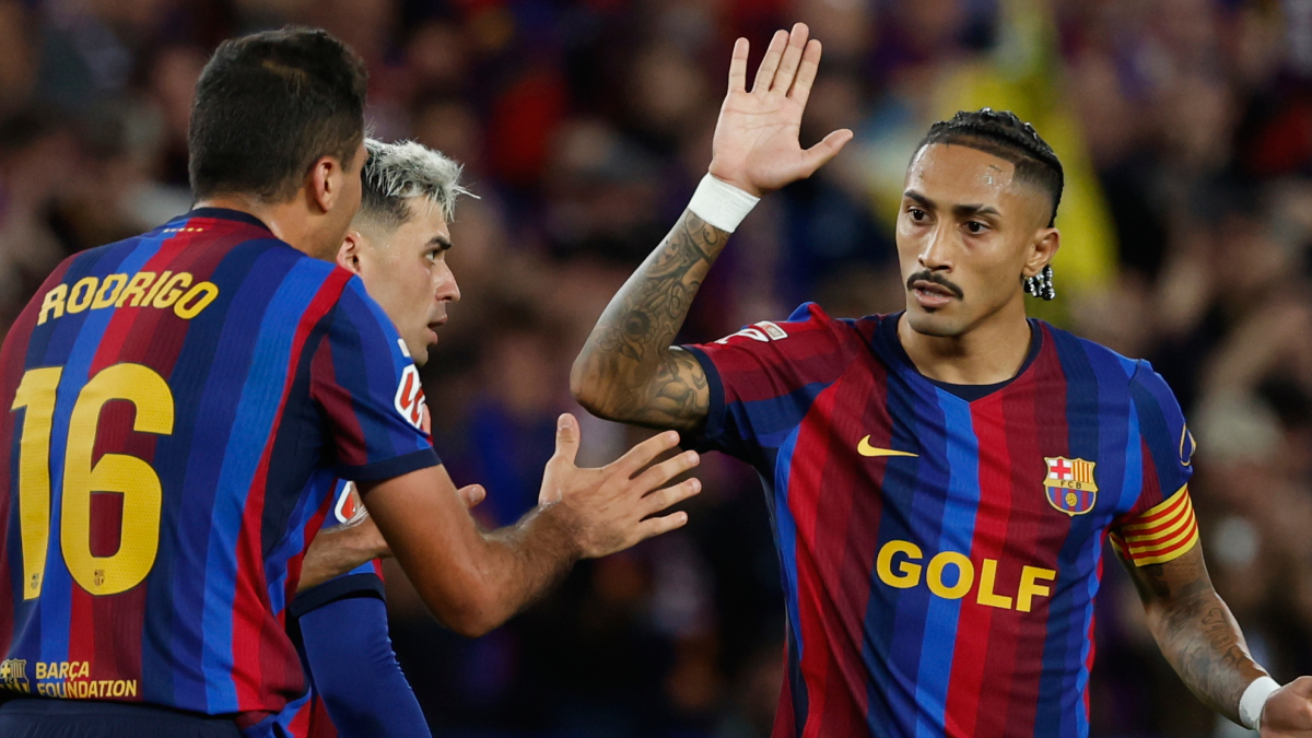Gol de Raphinha (1-1) en el Barcelona 1-2 Real Madrid
