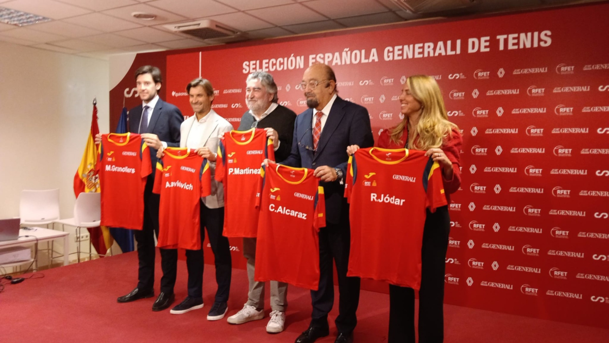 Alcaraz, Jódar, Davidovich, Granollers y Pedro Martínez, un ‘dream team’ para la Davis