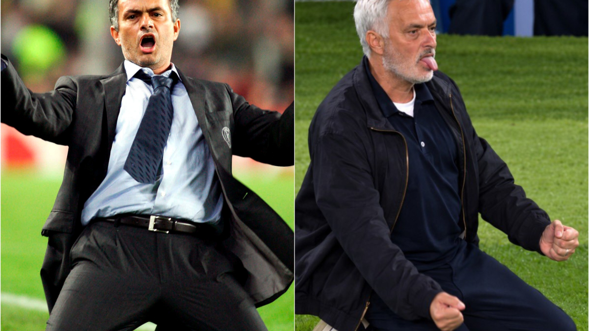  Otro rodillazo de Mourinho en el Camp Nou 20 años después 