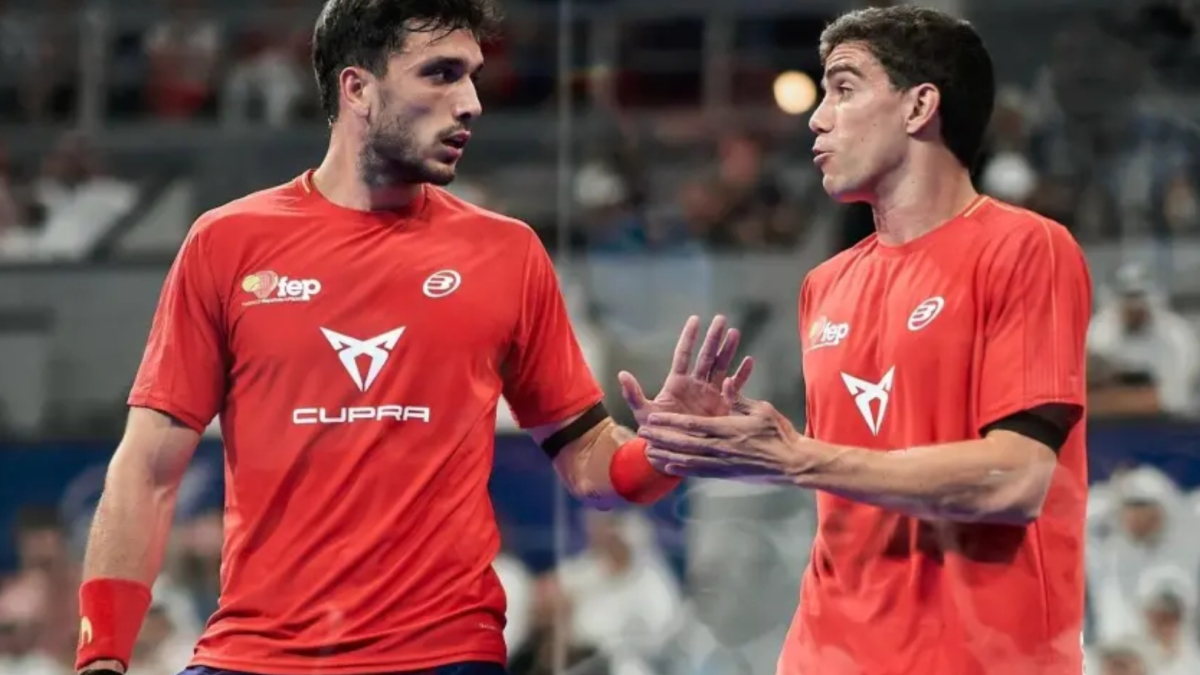  Juan Lebrón tiende la mano a Ale Galán para jugar juntos en el Mundial: "Lo haría todos los días" 