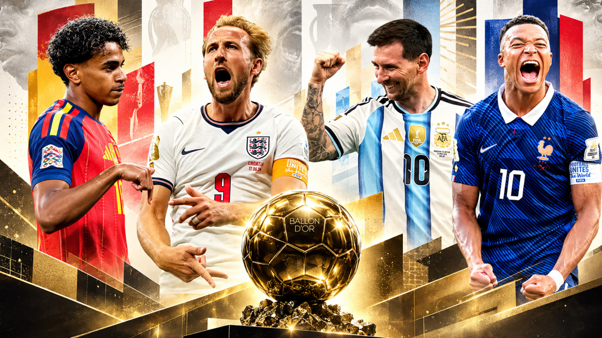 Kane confía en que los criterios de votación le den el Balón de Oro... por delante de Lamine