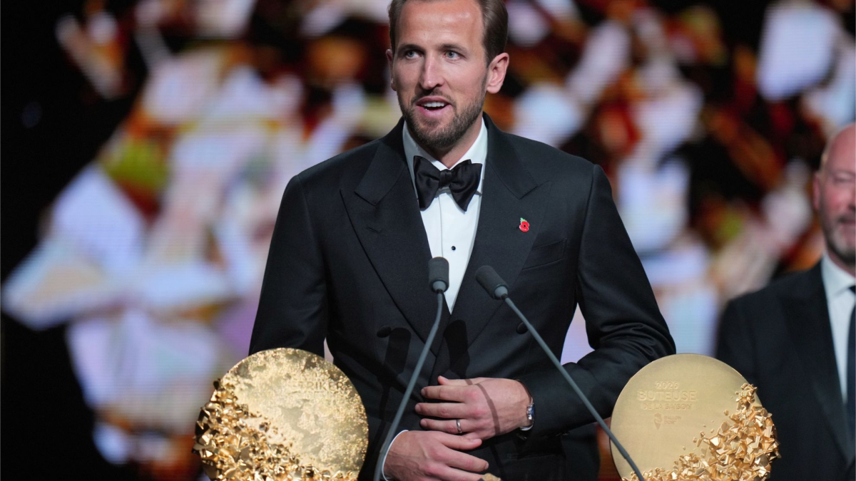  Harry Kane también se lleva el premio a mejor delantero del año 