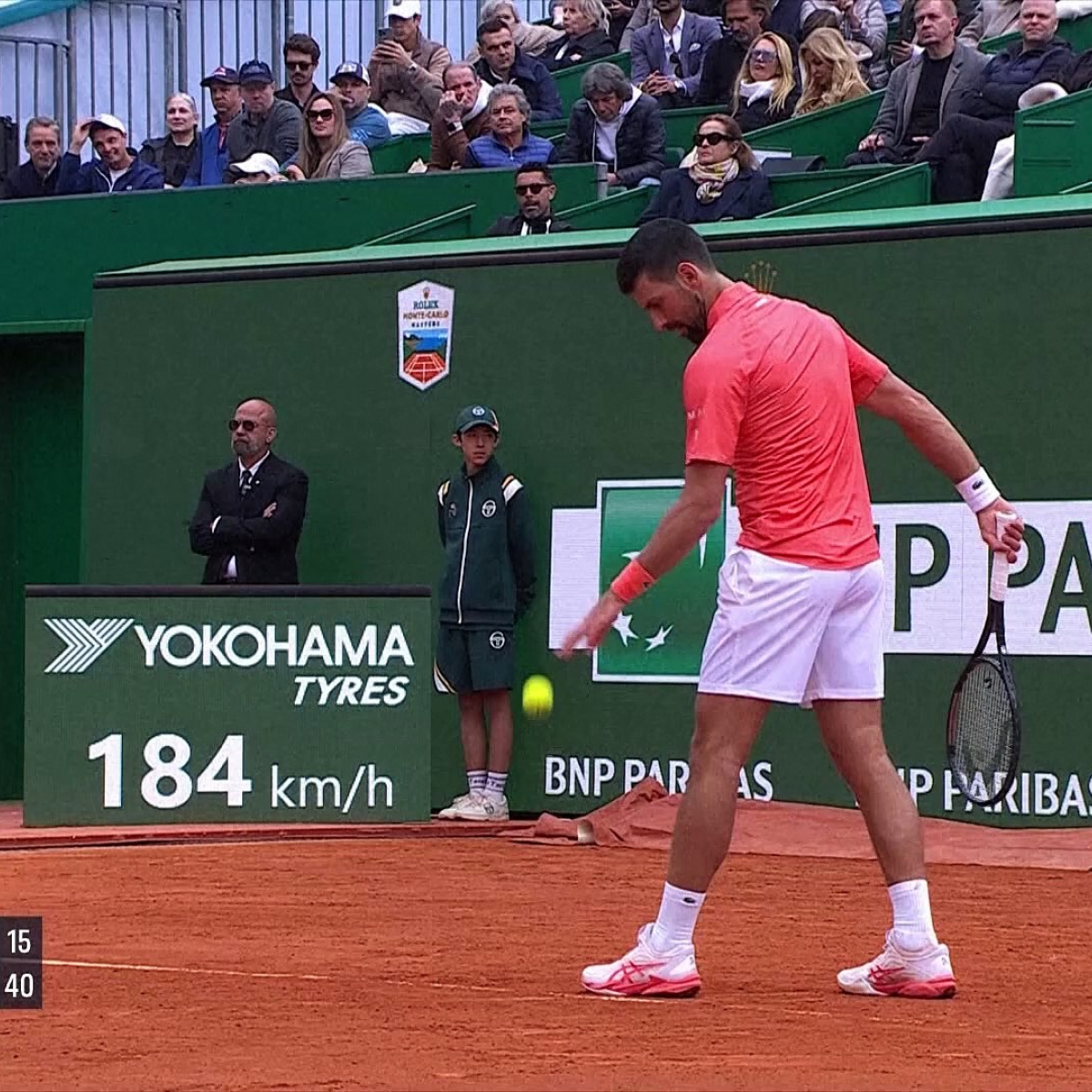 Djokovic se despide de Montecarlo a las primeras de cambio