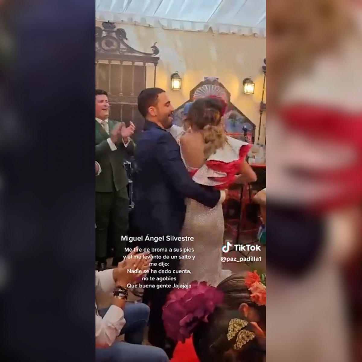 Paz Padilla cae a los pies de Miguel Ángel y el actor