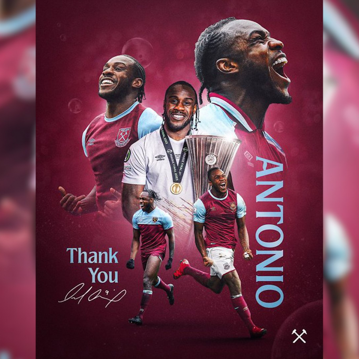 Antonio deja de ser jugador del West Ham