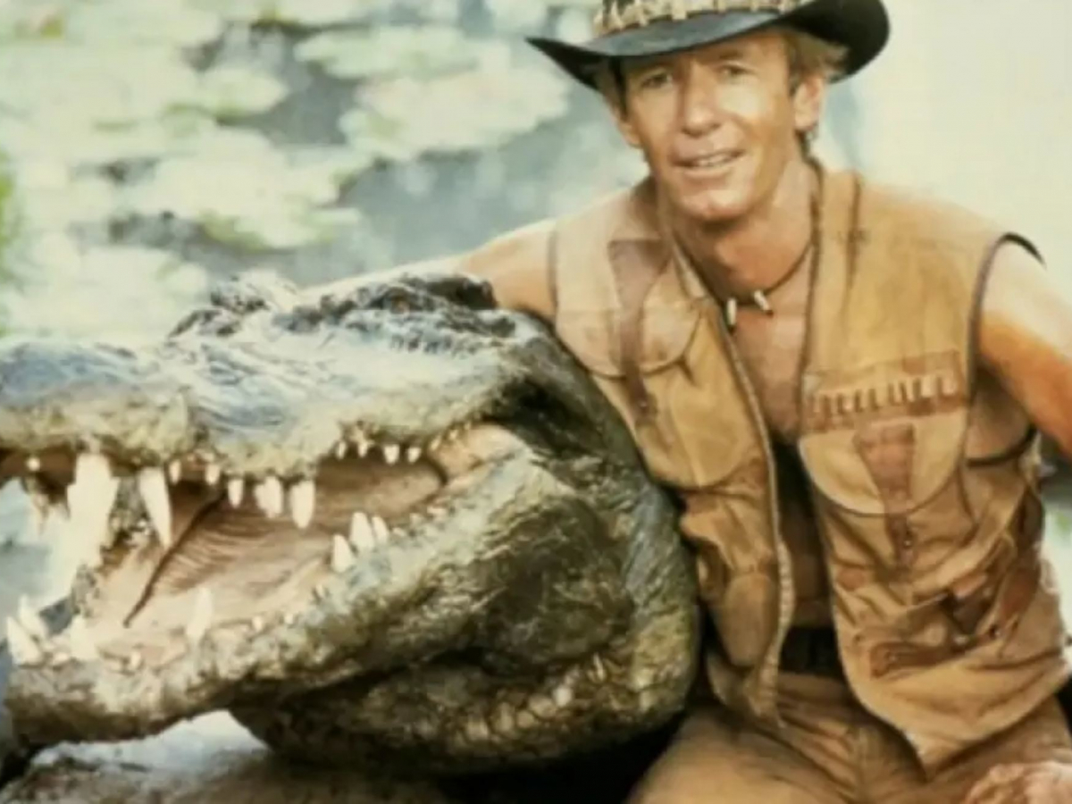 Muere Burt, el cocodrilo gigante que protagonizó 'Cocodrilo Dundee' junto a  Paul Hogan y Linda Kozlowski, image size:1200x900