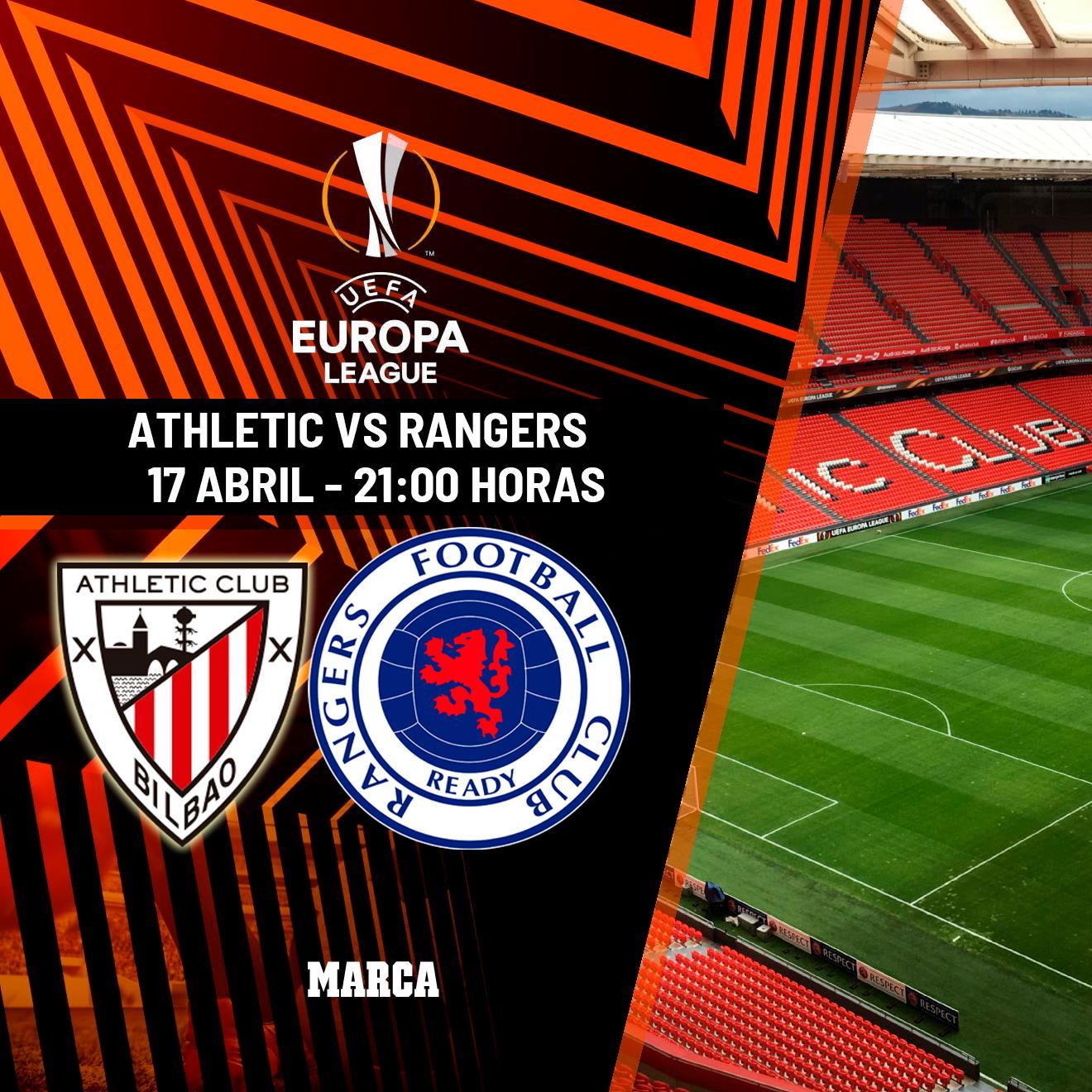Athletic - Rangers: horario y dónde ver hoy en TV el partido de Europa ...