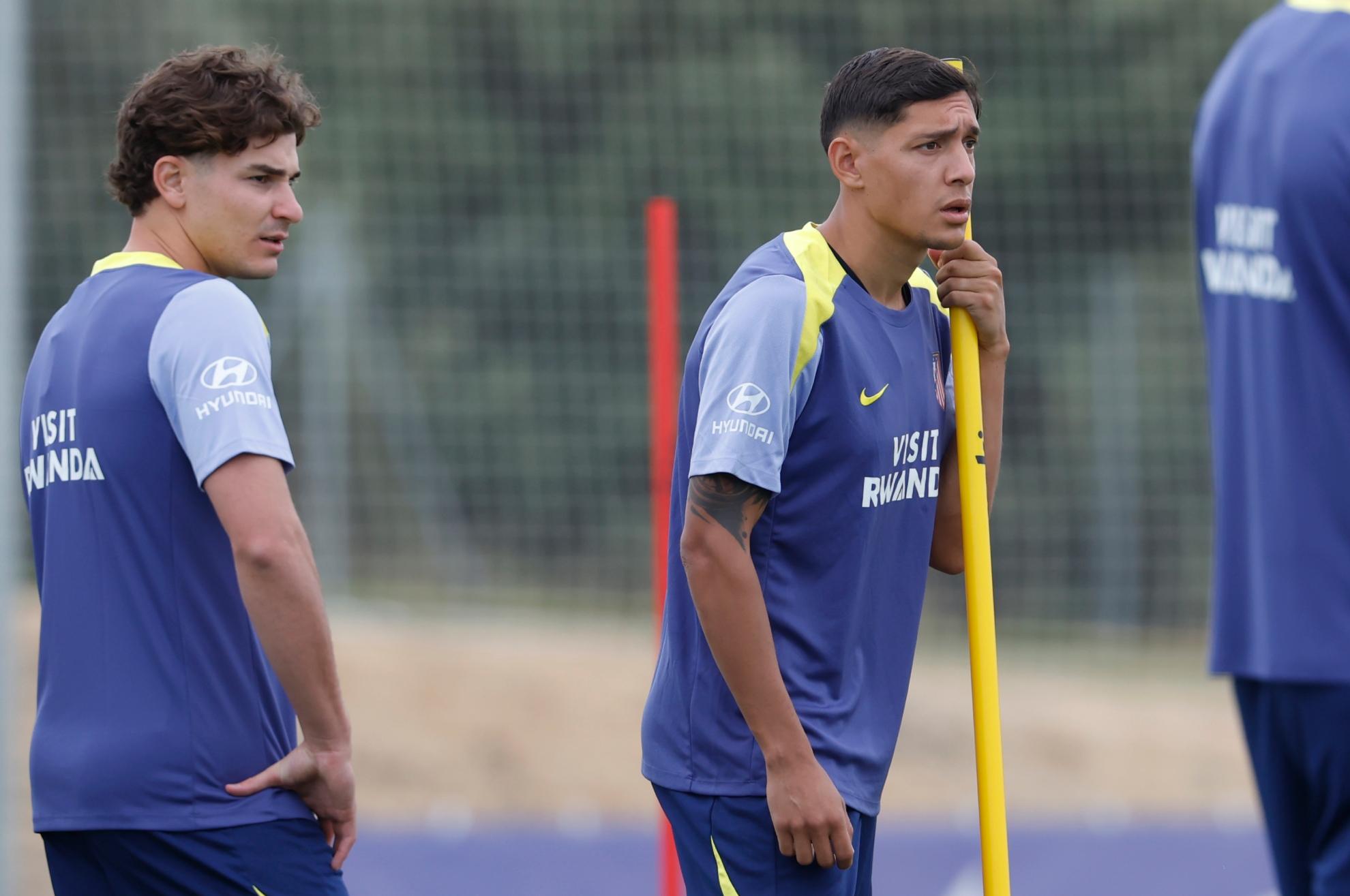 MOLINA, EN UN ENTRENAMIENTO.