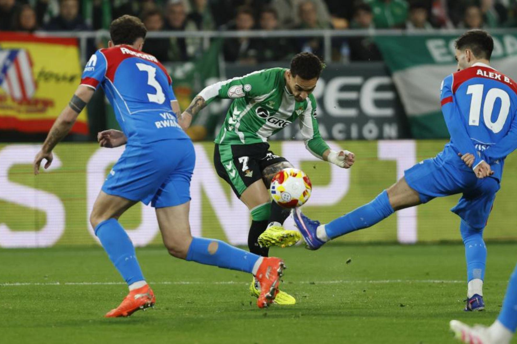 Baena, ante el Betis el jueves.