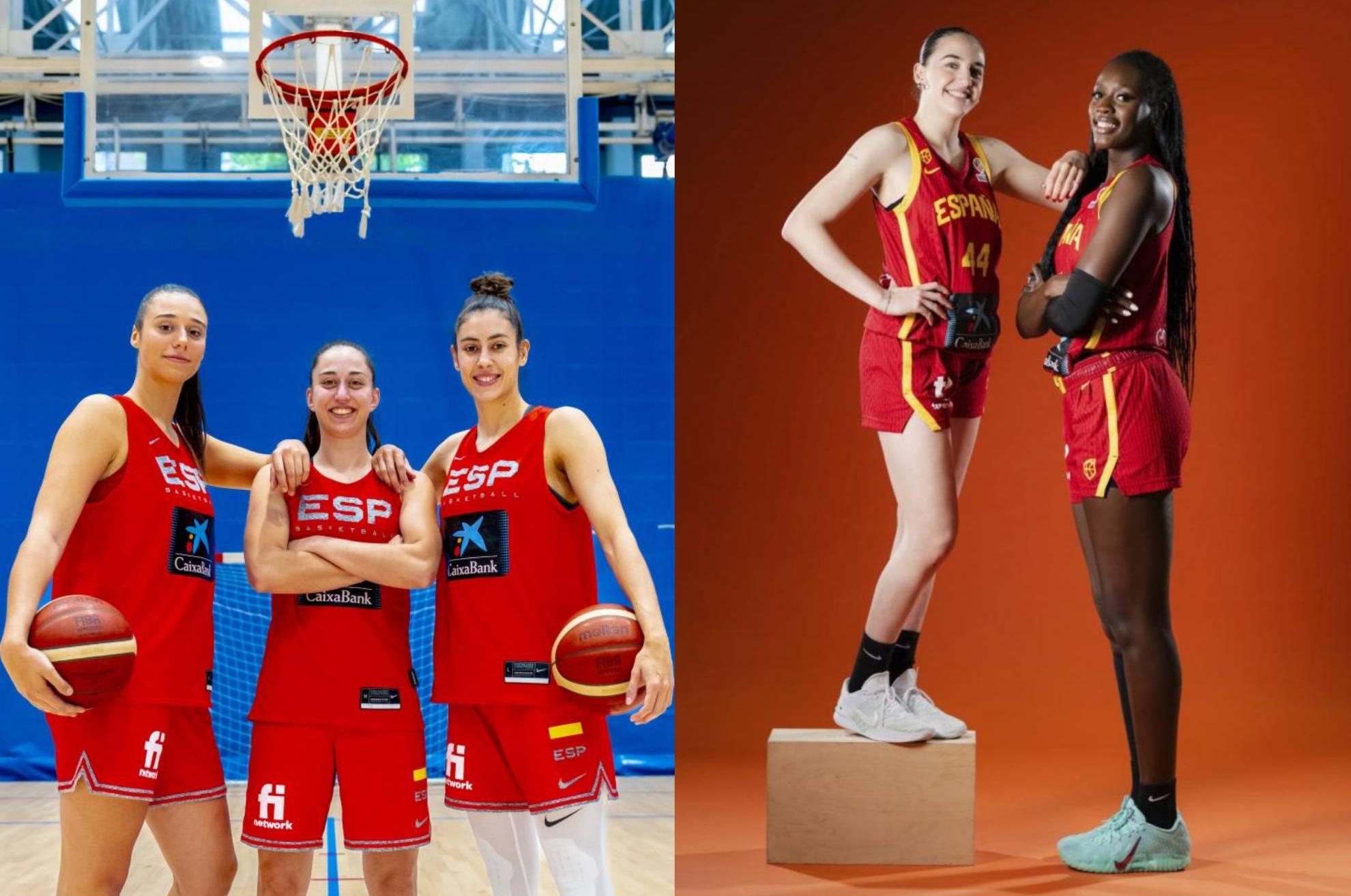 Raquel Carrera, Maite Cazorla, María Conde, Iyana Martín y Awa Fam.