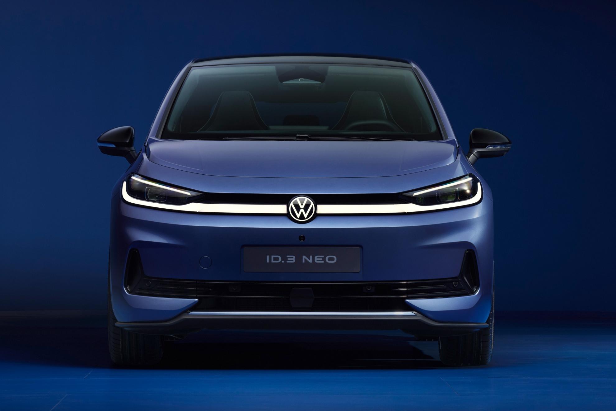 El Volkswagen ID.3 Neo vuelve a los cánones de diseño clásicos de VW.&nbsp;