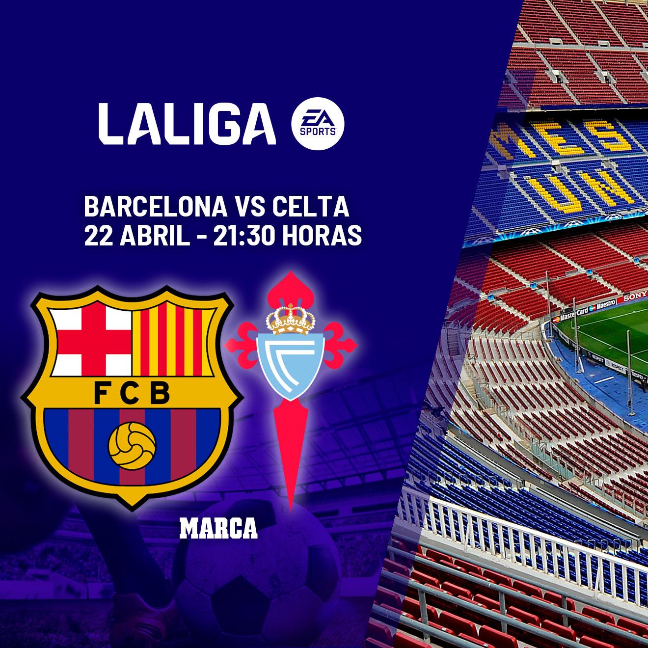 El Barça recibe la visita del Celta