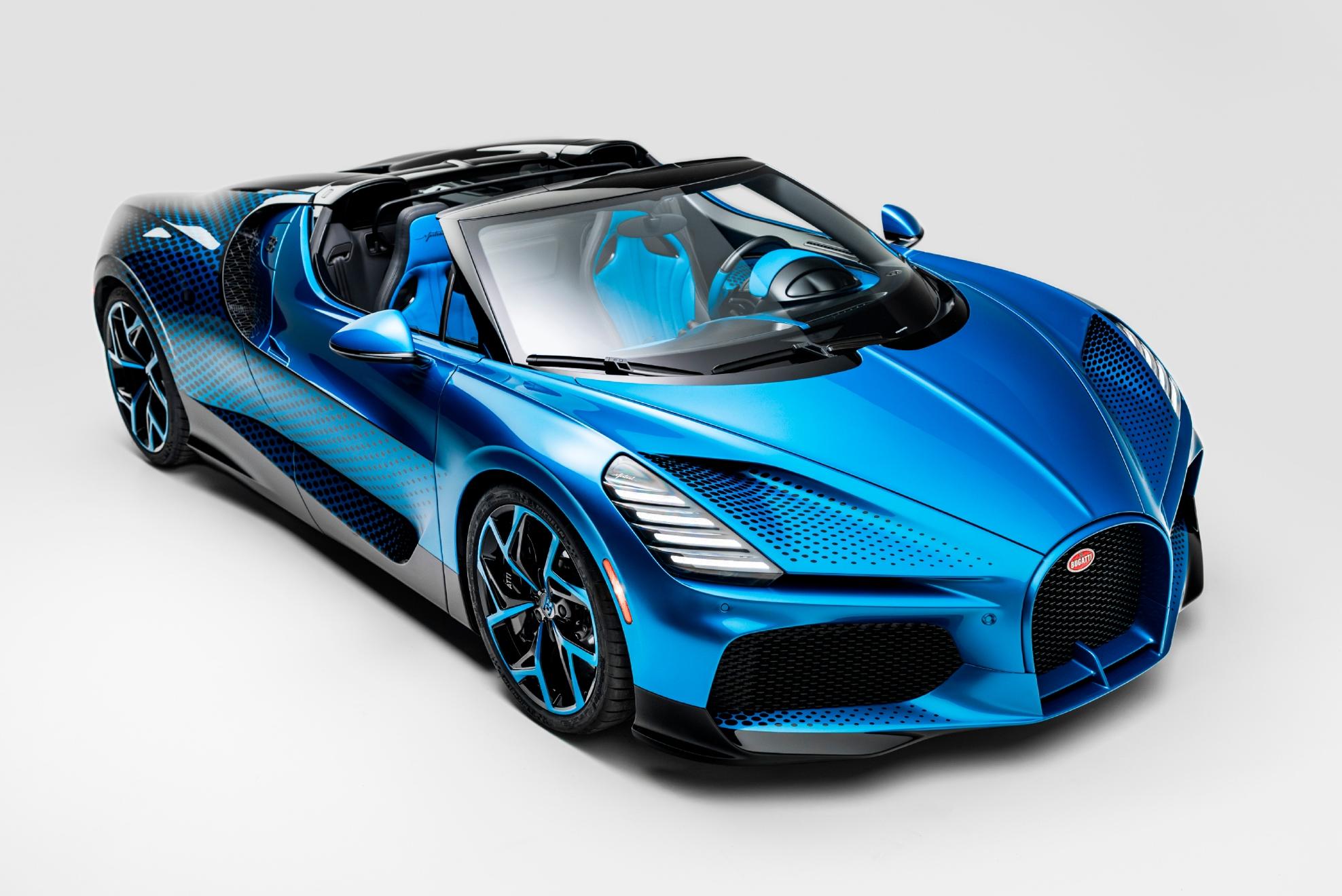Este Bugatti tiene varios atributos especiales nunca antes vistos en la marca