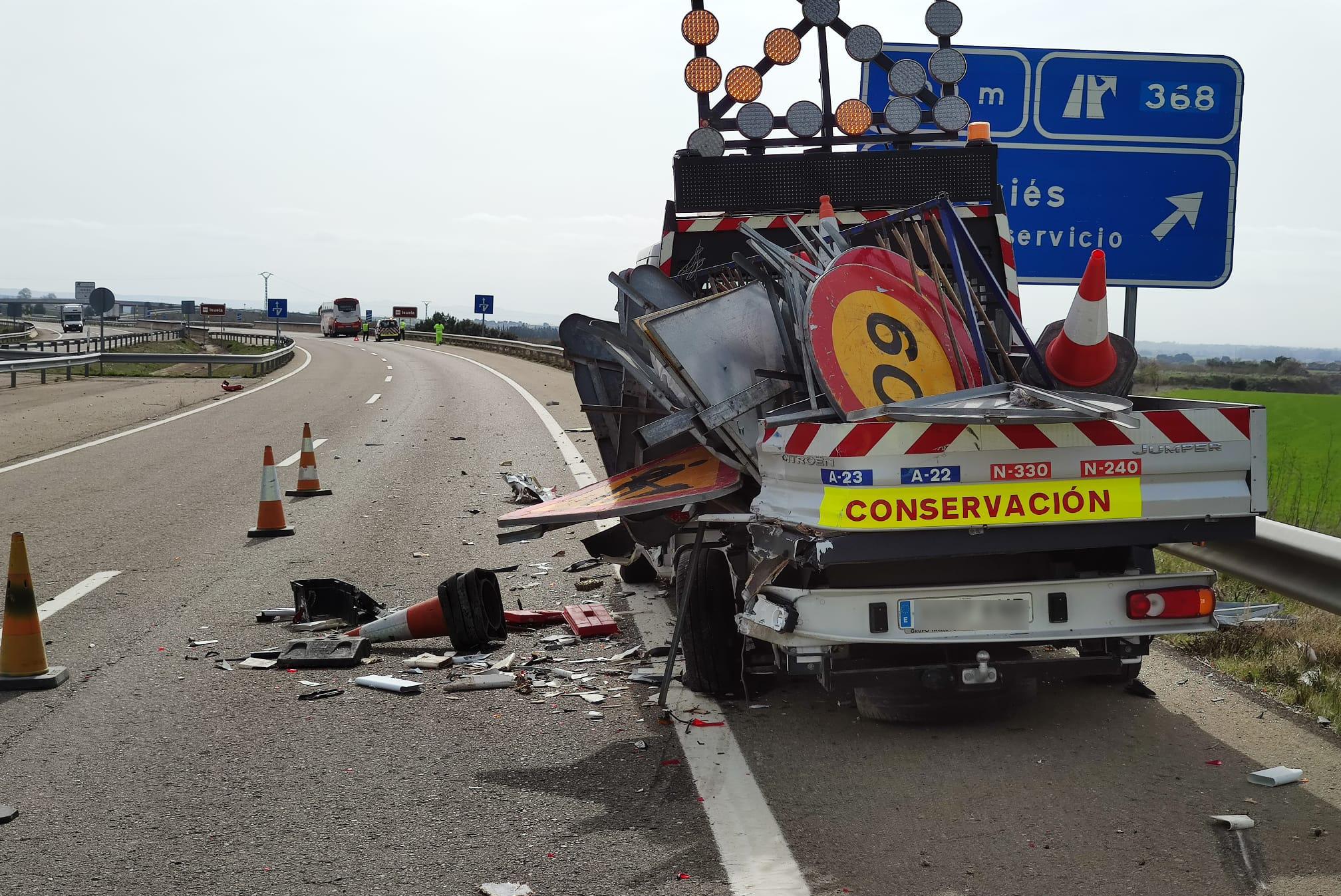 Los tramos en obras también son foco de accidentes en España
