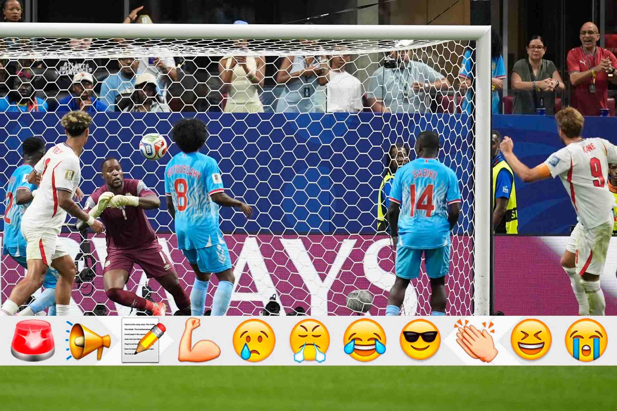 Harry Kane marca ante la RD del Congo
