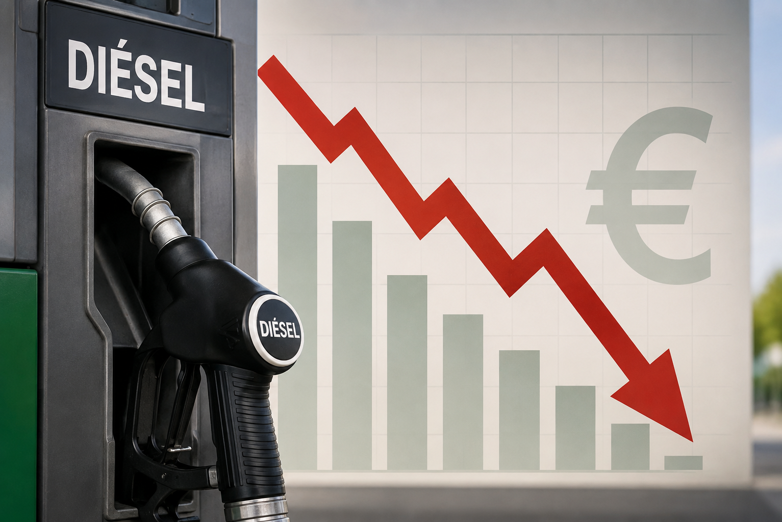 El precio del diésel bajará en septiembre Imagen generada por IA