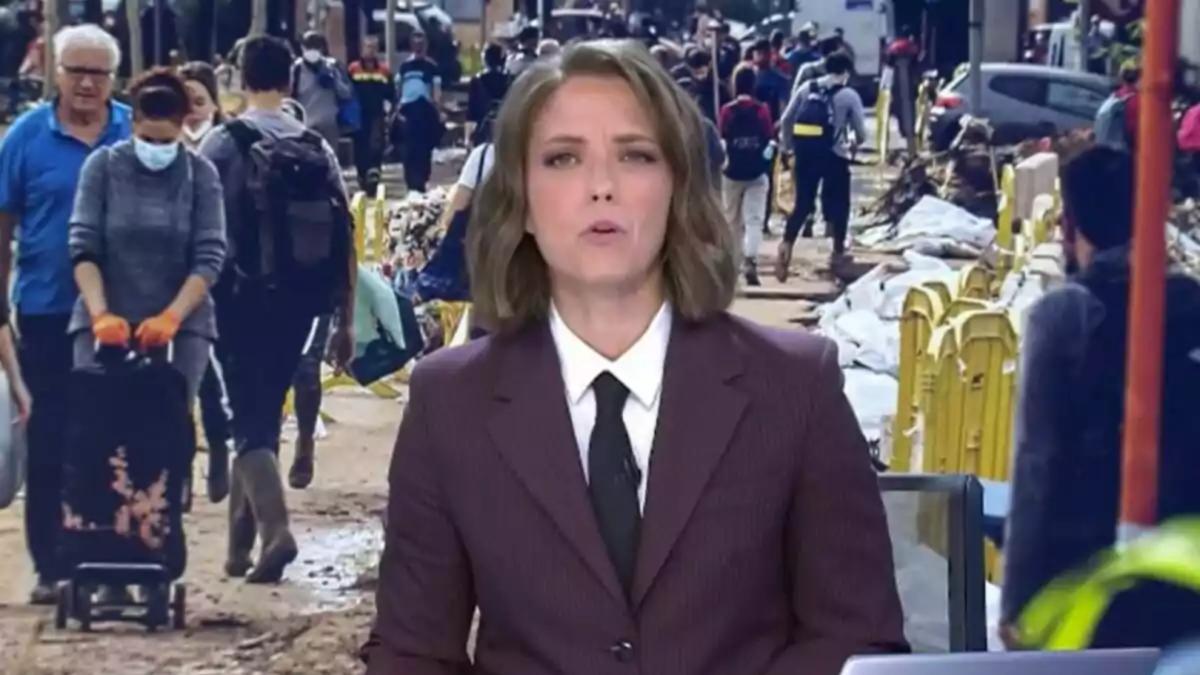 María Casado est émue à l'idée de faire ses adieux à "Informativos Telecinco"