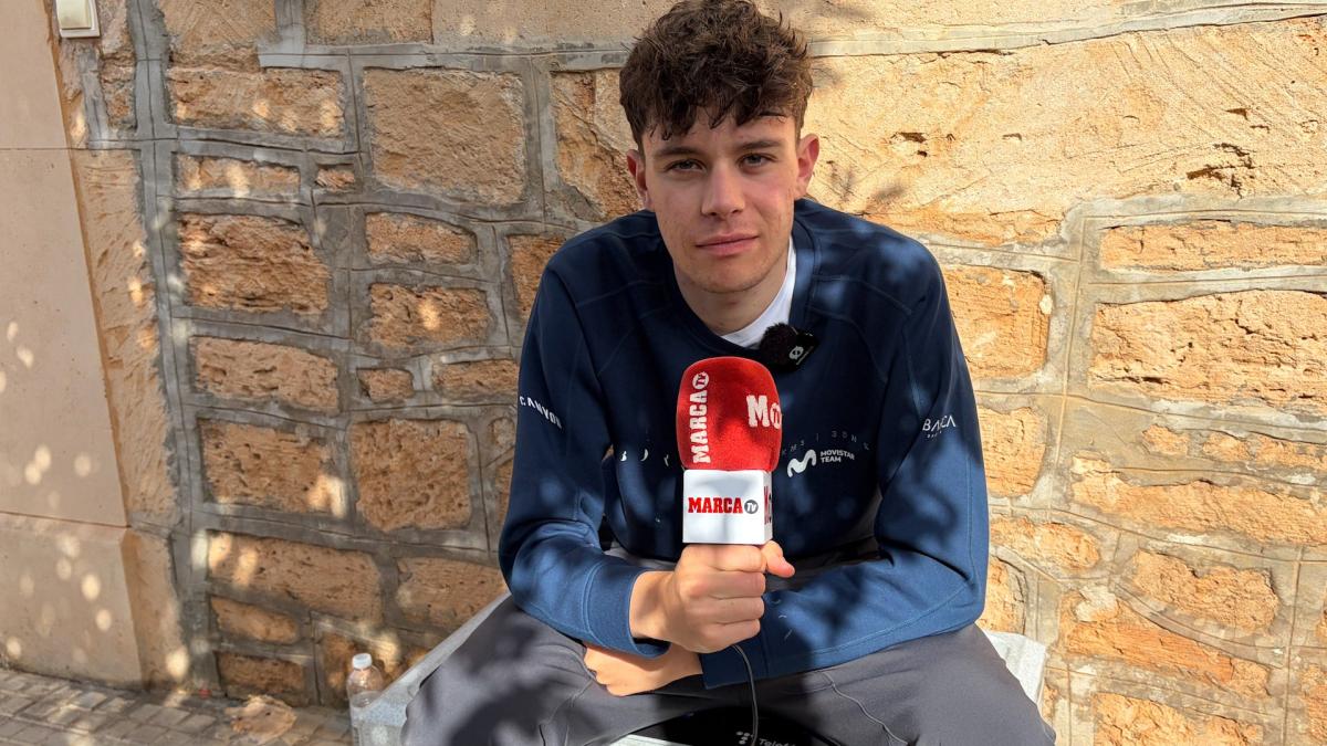 Iván Romeo, la gran esperanza de Movistar: “Quiero ampliar el repertorio de carreras que puedo disputar”