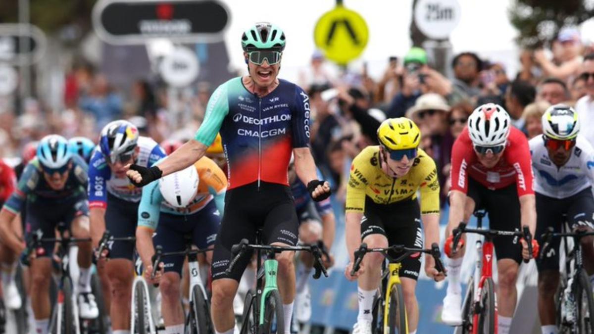 Lund Andresen repite guion y se lleva el Cadel Evans al esprint en Geelong
