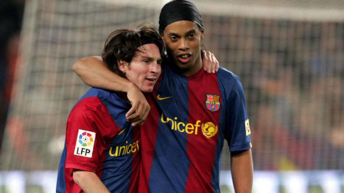 "El año que ganó el Balón de Oro, Ronaldinho me decía que Messi era mejor que él
