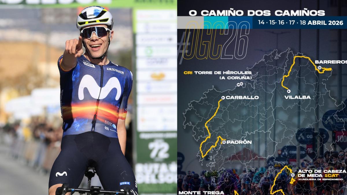 O Gran Camiño ilumina la primavera en Galicia: Iván Romeo se cita con Adam Yates