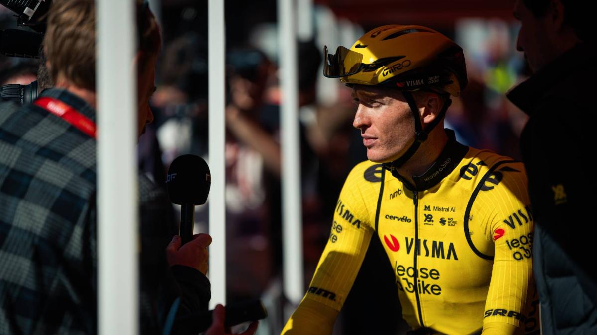 Matteo Jorgenson, K.O: adiós a la Flecha Valona y a la Lieja-Bastoña-Lieja