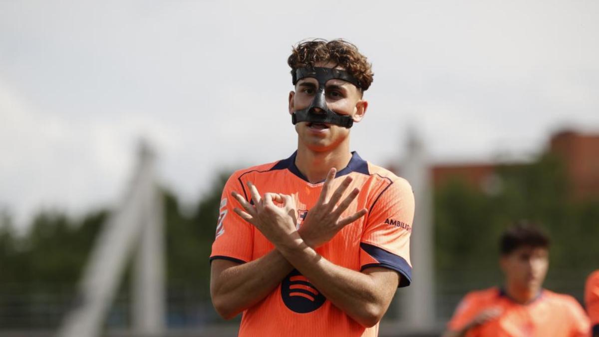 Lamine agradece el homenaje de Fermín