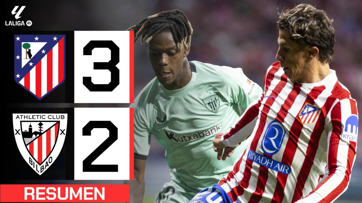 Atlético de Madrid 3-2 Athletic Club I Resumen LaLiga