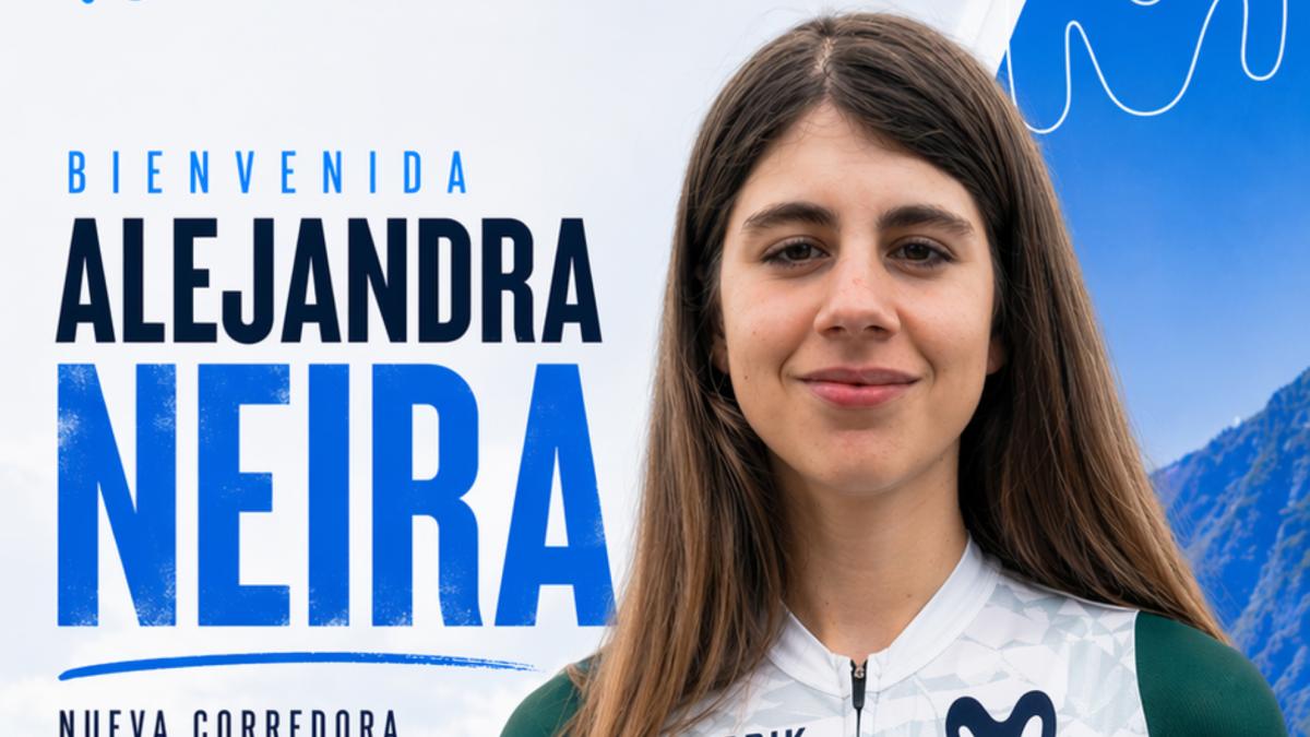 Movistar Team ficha a Alejandra Neira hasta 2029