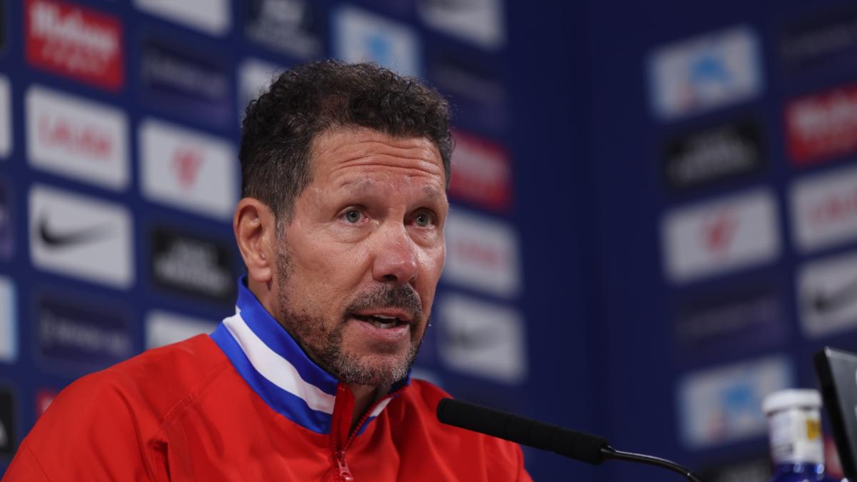 Simeone: "La ilusión siempre está alta y la fe más alta todavía"