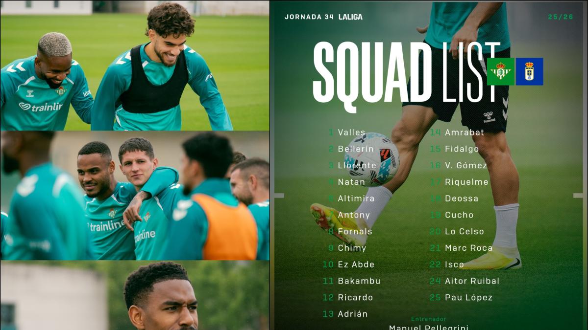 Junior, Ortiz, Bartra y Pablo García, fuera de la lista para recibir al Oviedo