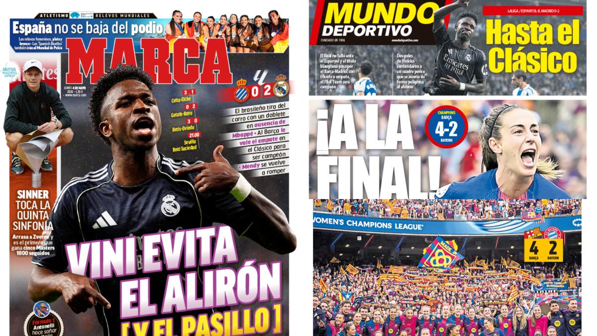 Las portadas del día