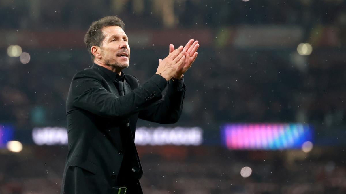 Simeone: "Siento paz y tranquilidad"