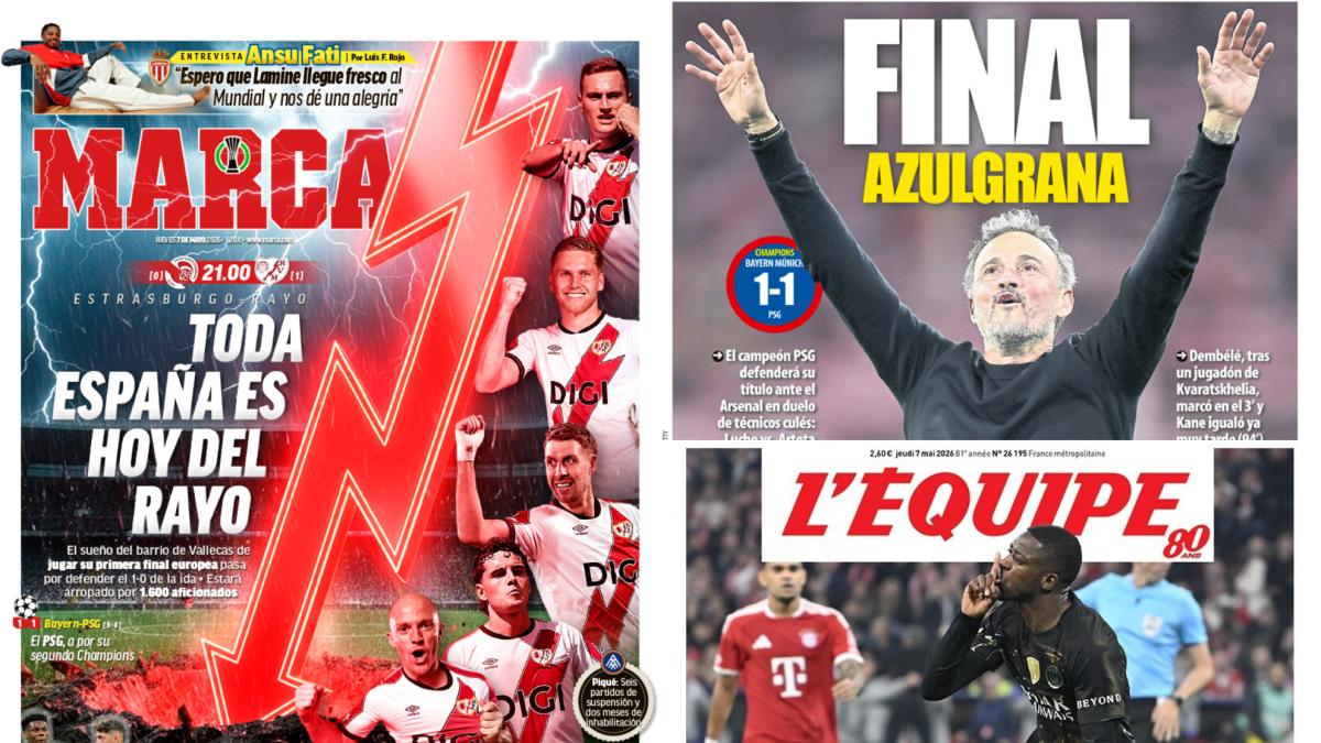 Las portadas del día