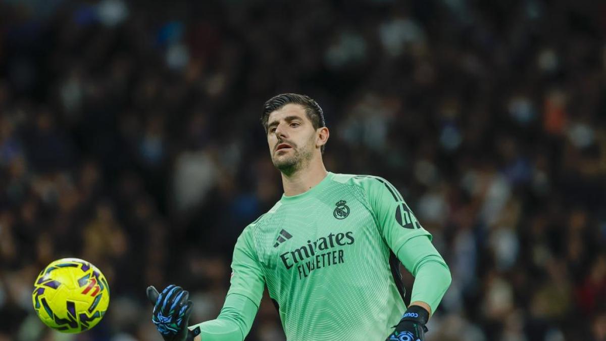 Courtois, al rescate del vestuario