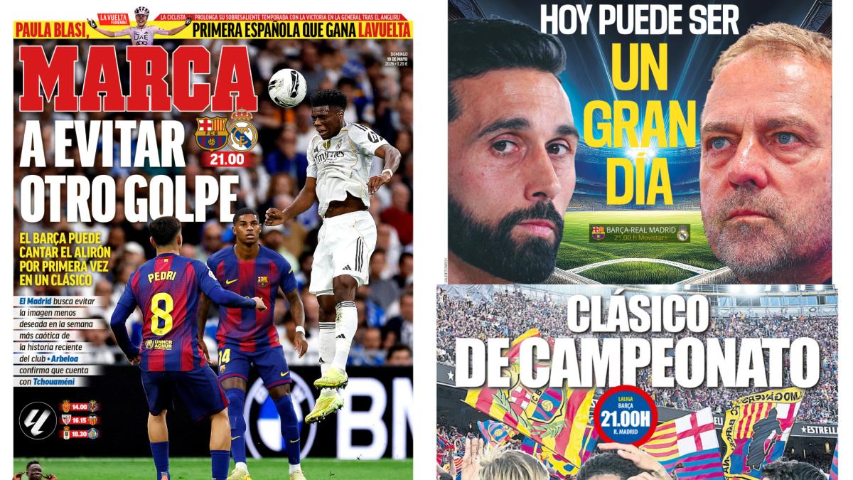 Las portadas del día