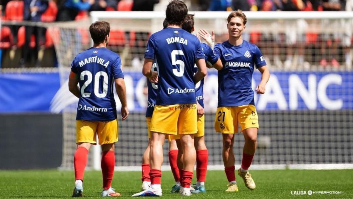 FC Andorra 5-1 Las Palmas | Resumen LaLiga Hypermotion