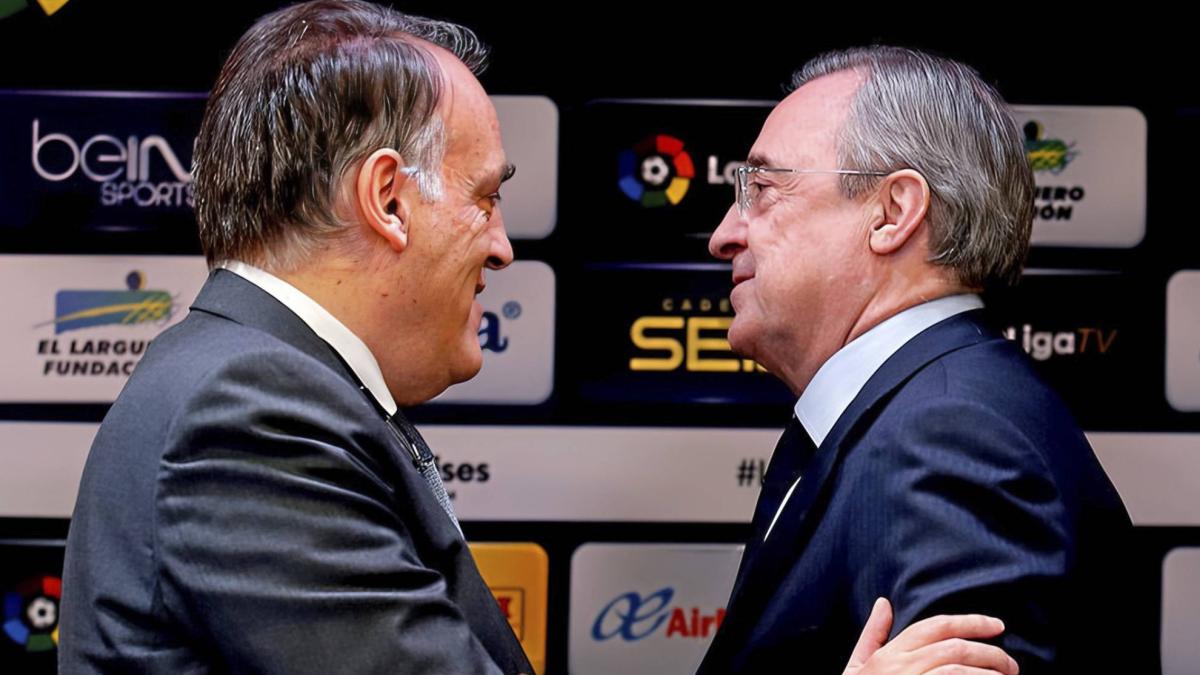 Tebas responde al "verdadero" Florentino: "La mentira continua... con alguna pastilla para mentir mejor"